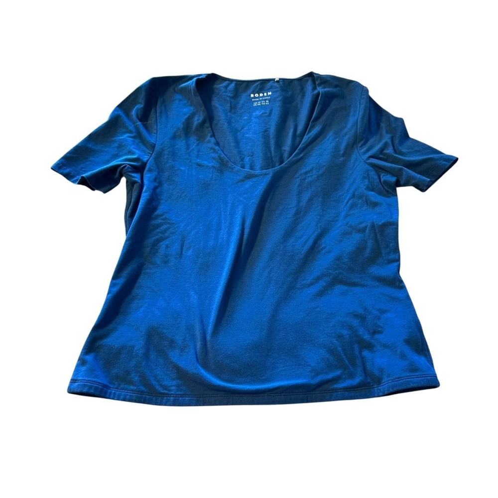 Boden Blue Short Sleeve Tee